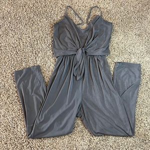 Grey Cami Romper Size Small